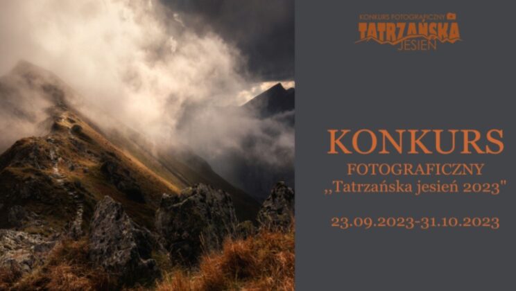 Konkurs fotograficzny „Tatrzańska Jesień 2023”