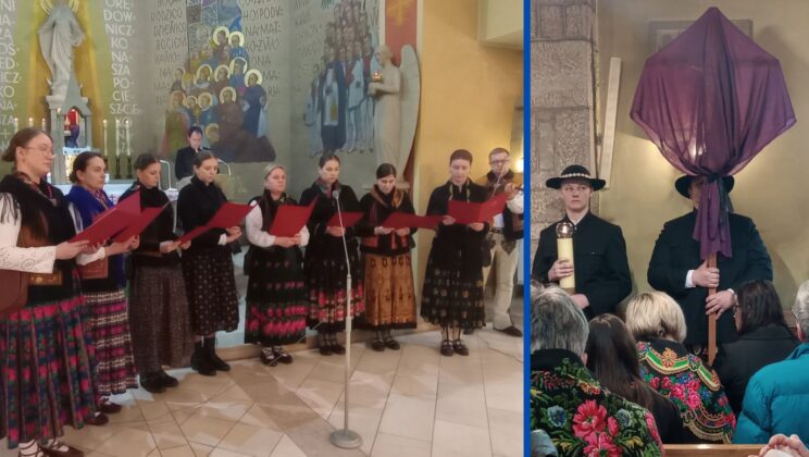 Droga Krzyżowa w góralskiej oprawie